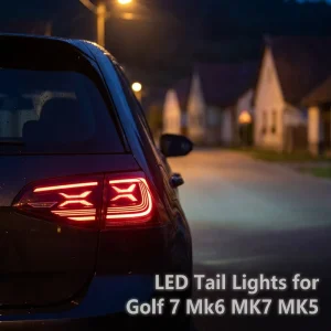 Auto Car Led Tail Lights for Volkswagens Golf 7 Mk6 MK7 MK5 GTIs Tail Lights Car LED Rear Lamps Taillight