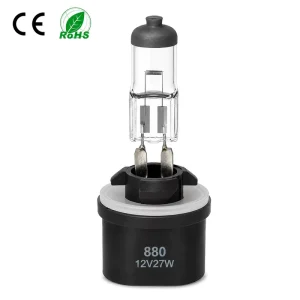 Auto Car Lighting 880 12V 27W Clear Hard Glass Halogen Bulb Headlight Bulb Light CE RoHS Certificate
