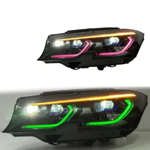 Auto Car Part Assembly for BMW 3 Series G20 G28 New Laser RGB DRL Style Lighting System Exclusive RGB DRL Headlights