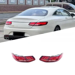 Auto Car Parts Tail Light Assembly for Mercedes S Class W217 Coupe Dragon Scale LED Sequential Taillight