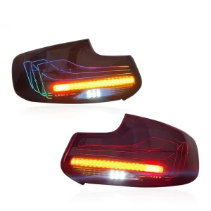 Auto Car Parts Tail Lights for 2 Series F22 F23 M2 F87 New Upgrade CSL RGB Laser Style Rear