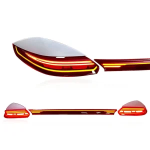 Auto Car Tail Lights for Porsche Panamera 970.1 970.2 Upgrade New Style Taillight With Middle Light