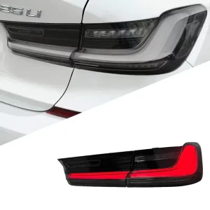 Auto Car Taillight for BMW G80 M3 & G20 3 Series Clear Euro OEM LED Style Tail Lights Rear Lamps