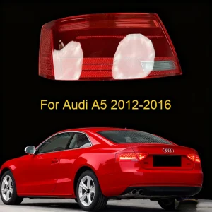 Auto Case Taillamp Caps for Audi A5 Car Rear Taillight Lens Cover Lampshade Lampcover Tail Lamp Light Shell