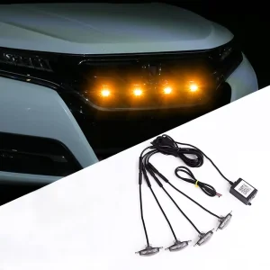 Auto Exterior Accessories Decorative Lamp Led Grille Light for Car 4X4 Accessories Pickup Truck