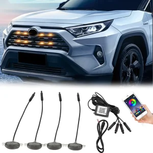 Auto Exterior Decorative LED Grille Light for 4X4 Car Pickup Truck Accessories
