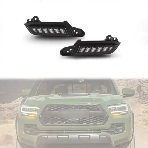 Auto Exterior Parts LED Daytime Running Light Turn Signal Lamp for Toyota Tacoma Front Bumper DRL Amber LED Light