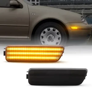 Auto Front Bumper LED Side Marker Light for VW GOLF MK4 GTI R32 MK4 JETTA MK4 CABRIO Car Accessories Lamp