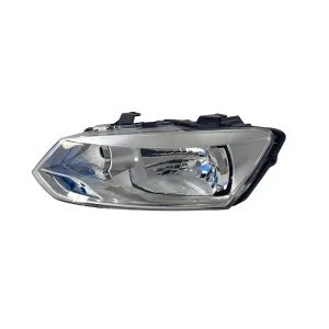 Auto Headlamp Left Front 6R2941015A Chromed Headlight for VW POLO SEDAN