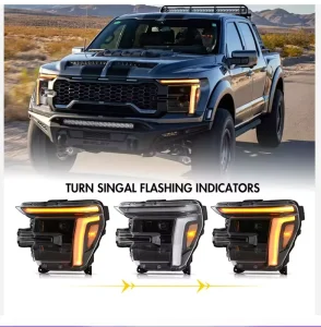 Auto Headlight Assembly for Ford F150 High end Car Lariat King Ranch Platinum Raptor Head Lamp