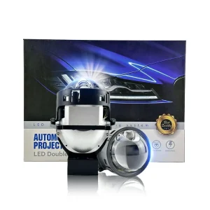Auto Headlights Bulb Led Car Auto Flashing Led Lights Double Light Lens Projector Headlight