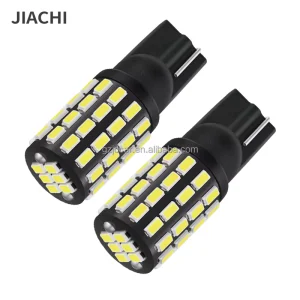 Auto Interior LED Light T10 W5W Canbus Error Free License Plate Light Dome Reading Lamp 650LM 360 Degree 54SMD 12V