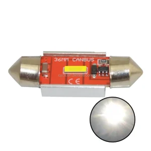 Auto Interior Lighting Non-Polar 12V Error Free LED Festoon Bulb 36mm Dome Roof Ceiling Light