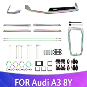 Auto Interior Mod Accessories LED Symphony Ambient Light for Audi A3 8Y Custom Interior Decor Lamp Parts