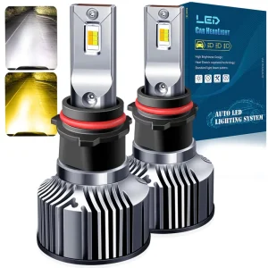 Auto LED Headlight H11 Super Bright Fog Light H8 LED Bulbs H1 H3 H9 H27 6000K 3000K Yellow Green PSX24W PSX26W P13W Fog Light
