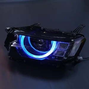 Auto LED Headlights Assembly Car Modified Head Lamp Accessories for Land Cruiser Upgrade to Defender