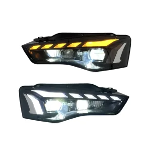 Auto LED Headlights for Audi A5 S5 Head Lights New Upgrade Car Lighting Systems Plug and Play