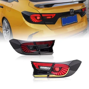 Auto Lamp Car LED Tail Lights for Honda Accord 10th Gen Dynamic Turn Signal Brake DRL Reverse Assembly