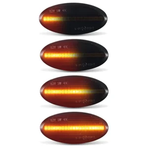 Auto Lamp Fit for Mazda 2 3 5 MPV LED Dynamic Turn Signal Light Sequential Blinker Side Marker Indicator Light