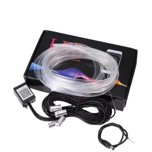 Auto Led Car Lights Led Atmosphere Light RGB App Control Cold Line Strip Light Led Decorative Interior Lamp