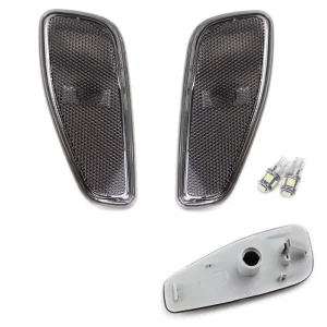 Auto Light LED Turn Signal Light for Jeep Renegade Smoked clear yellow Side Turn Signal Lamp