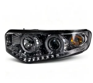 Auto Lighting Parts Exterior Accessories 37V11 11200 AMP KLQ6129Q Higer Bus Headlight From China for Higer Bus