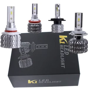 Auto Lighting System 16000lm Car Motorcycle 9005 9006 LED Headlight Bulbs K1 H3 H4 H7 H11 72W With CSP Chips