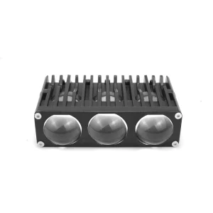 Auto Lighting System 4WD LED Work Light Offroad 4×4 Grille Lighting Three Lens LED Projector Car Spotlight for Motorcycle