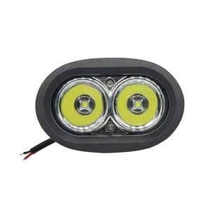 Auto Lighting System Big Eye Oval LED Work Light With Lens Motorcycle Truck Auxiliary Headlight