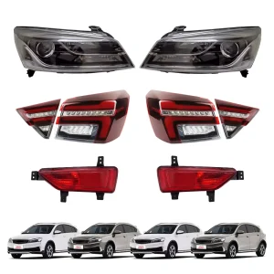 Auto Lighting System Car LED Headlights Tail Light Parts for Geely Vision S1 Jiaji Galaxy Starship 7 Starray Yuanjing S1