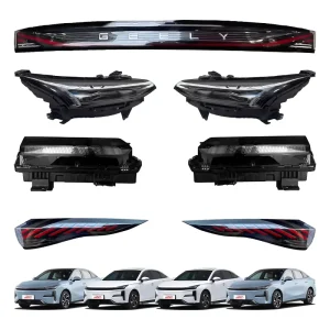 Auto Lighting System Car LED Through Lights Spare Part Headlight Assembly Tail Light for Geely Galaxy L7 L6 Coolray