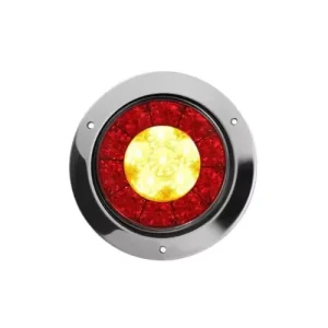 Auto Lighting System Car Side Marker Light 24V Side 4″ Round Truck Led Lamp