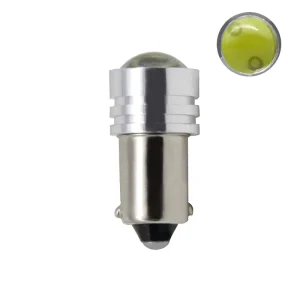 Auto Lighting System High Power Aluminium 1.5 W With Lens T10 Led BA9S Auto Car Lights