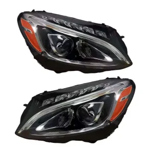 Auto Lighting System USA Type Headlamp LHD Front LED 12V Headlights for Benz C Class W205 OEM 2059061561 2059061661