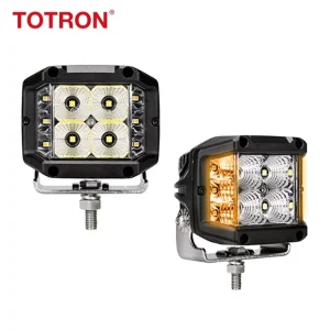 Auto Lighting Systems Automotive Accessories 6000K White Amber Side Shooter Light