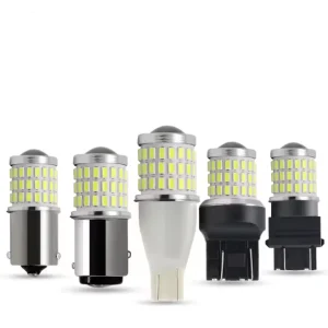 Auto Lighting T20 3156 7440 1156 7443 Car Bulbs Turn Signal Brake Fog Lamp H4 Canbus Error Free LED Light Bulb