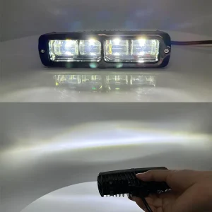 Auto Parts 6 Inch Car Led Work Light 4led Work Light Square 12v 24v Offroad for Car Truck Suv Driving Work Lamp