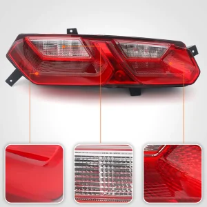 Auto Parts Corvette Tail Light Assembly Low Configuration Red Pair OEM 84587835 L 84587836 R Rear Taillight Replacements