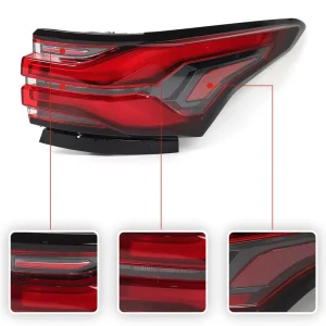Auto Parts Exterior Rear Tail Light Assembly for 21TVS Taillight OEM 85133095 L 85133096 R Stop Brake Lamp Replacement