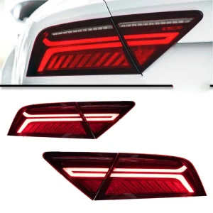 Auto Parts Full LED Tail Light Assembly for A7 C7 Aftermarket Upgrade Sequential Turn Signal