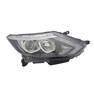 Auto Parts Headlights Assembly Projector Chrome Gray LED Headlamp for Nissan QASHQAI