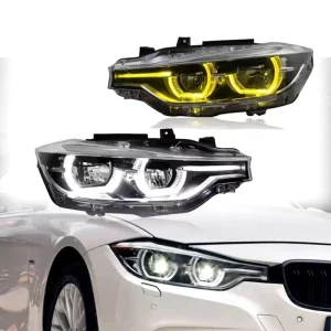 Auto Parts Headlights for G30 3 Series F30 F35 M3 Dual Color 6000K 12V LED Used Upgrade Lighting System