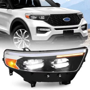 Auto Parts LED Headlight Assembly Right Passenger Side MB5Z13008T for Ford Explorer XLT Limited