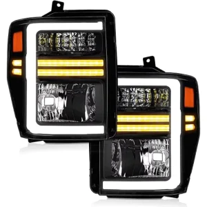 Auto Parts Night Lighting High-Brightness LED Headlights for Ford F250 F350 F450 F550