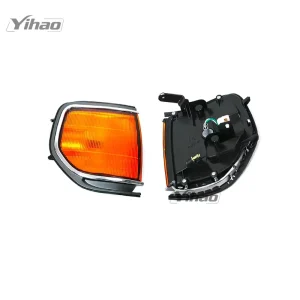 Auto Parts Other Exterior Accessories Yellow Corner Lamp Lights Fit for Land Cruiser LC80 FJ80