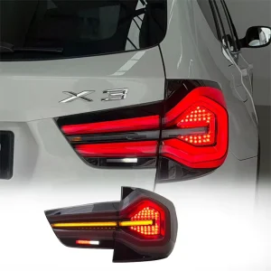 Auto Parts Plug-and-Play LED Taillight for BMW X3 F25 Modification LCI Brake Light Rear Lamps Lighting System