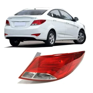 Auto Parts Verna Halogen Xenon Tail Lights Rhombus Tail Light for Hyundai
