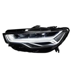 Auto Spare Parts Car Headlight Glass 30W Halogen Xenon Headlights for Audi A6 A7
