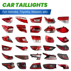 Auto Spare Parts Car Rear Lamp Taillight Brake Driving Reversing Lamp for Honda Civic Nissan Teana Toyota Renault Samsung