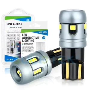 Auto T10 W5W WY5W 168 194 Courtesy Dome Door License Plate Sidelight Signal Interior Width Wedge Side Light Canbus Car LED Bulb
